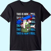 Sushi Lover Skateboarding T-Shirt for Boys — Mens T Shirts