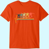 T-Shirt de Skateboard pour Hommes en Noir — T-shirts pour hommes