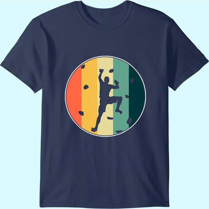 T-Shirt Boulderer Wall Climber pour Hommes — T-shirts pour hommes