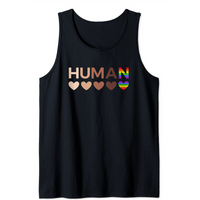 Débardeur Hearts pour la justice raciale BLM et l'égalité humaine — T-shirts pour hommes