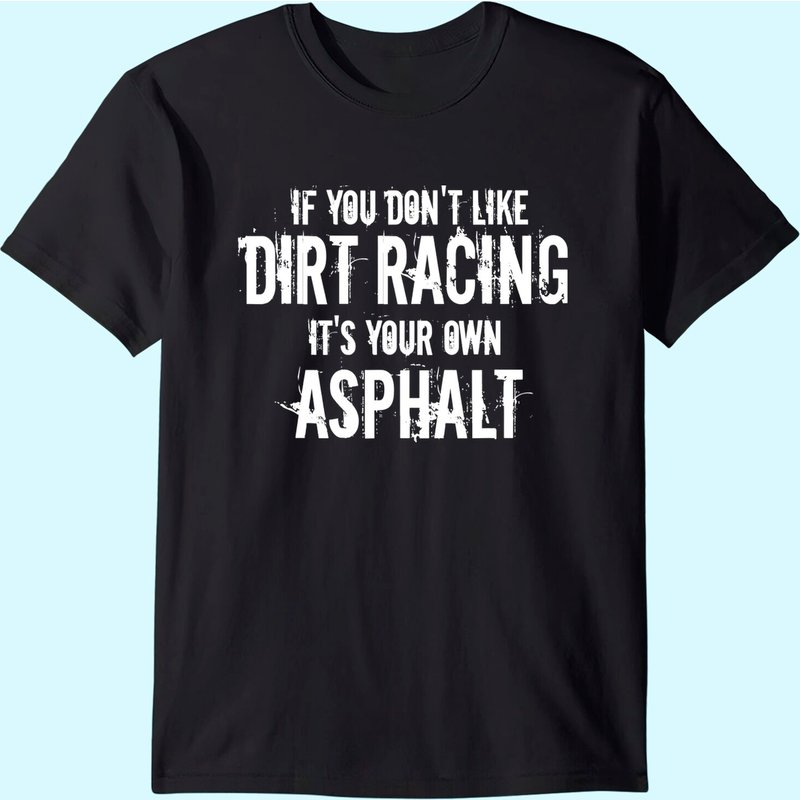 Dirt Track Racing Sprint Car T-Shirt for Men