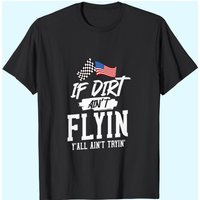 T-shirt de course sur piste Dirt Track Racing pour hommes — T-shirts pour hommes