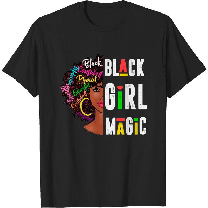 T-shirt pour hommes Young Gifted Black Gift Black Girl Magic — T-shirts pour hommes