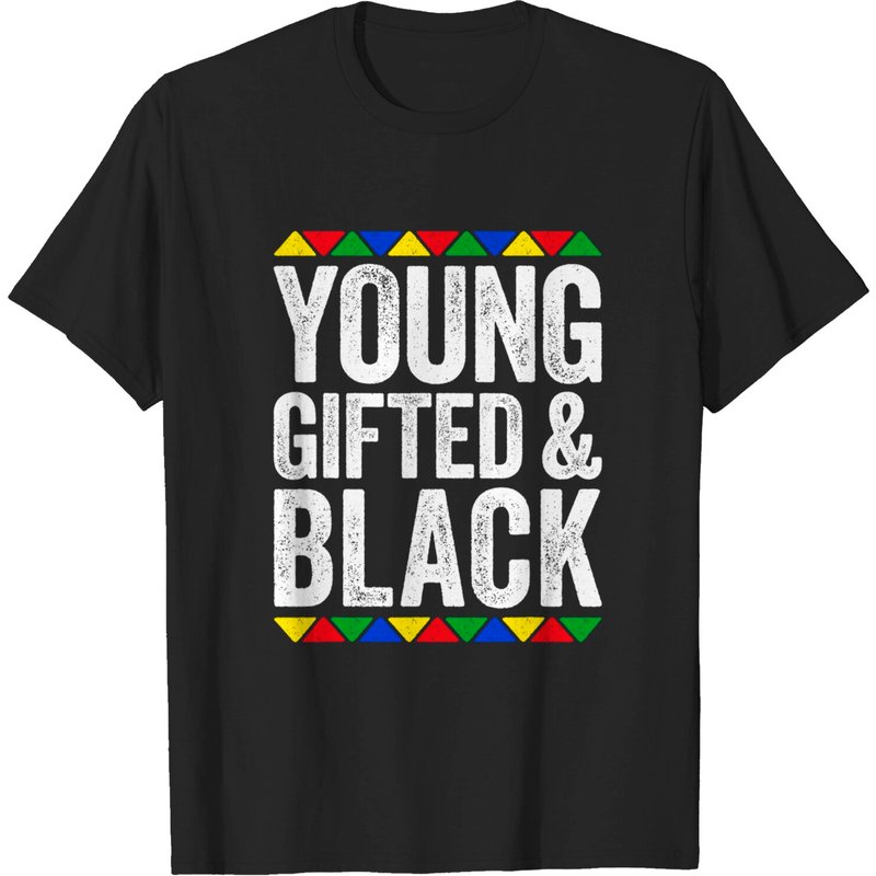 T-shirt Young Gifted And Black pour hommes