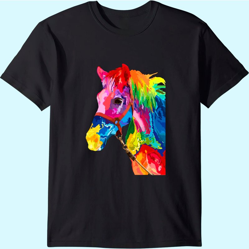 Horse Lover Gifts Men's Horseback Riding T-Shirt — Mens T Shirts