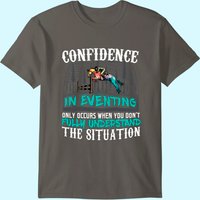 T-shirt pour hommes Confidence In Eventing — T-shirts pour hommes