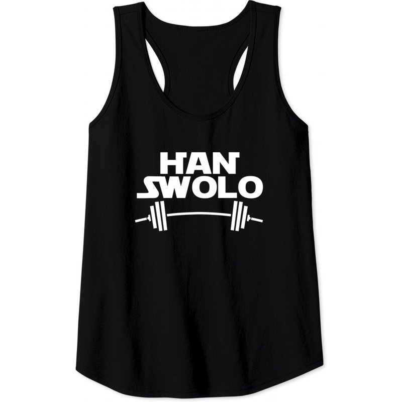 Han Swolo Gym Weightlifting Tank Top for Men — Mens T Shirts