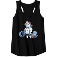 Unicorn Weightlifting Fitness Gym Deadlift Tank Top for Men — Mens T Shirts