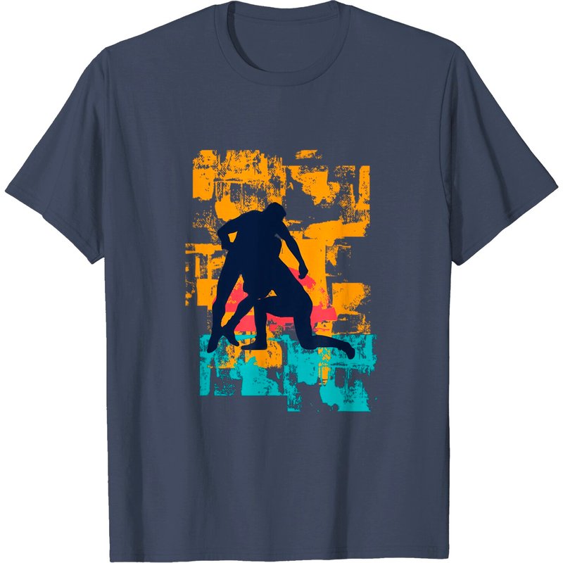T-Shirt de Lutte pour Hommes en Noir — T-shirts pour hommes