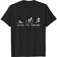 Triathlon T Shirt for Men in Black — Mens T Shirts