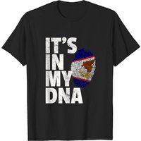 T-shirt It's My DNA Drapeau des Samoa Américaines Fierté Samoane — T-shirts pour hommes