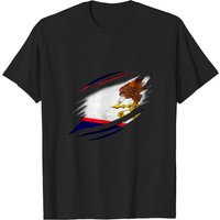 T-Shirt Vintage American Samoa pour hommes