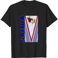 American Samoa T Shirt for Men in Black — Mens T Shirts