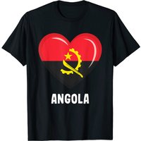 T-Shirt Drapeau Angola pour Hommes