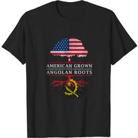 American Grown with Angola Roots T-Shirt for Men — Mens T Shirts