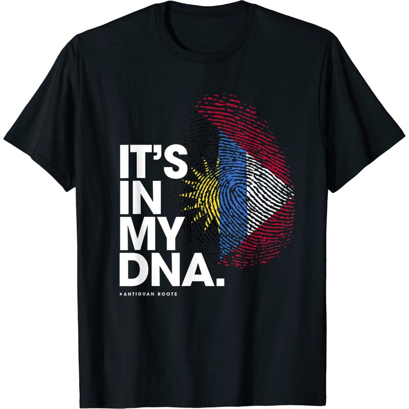 T-shirt It's My DNA Drapeau d'Antigua et Barbuda pour hommes — T-shirts pour hommes