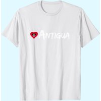 T-Shirt Souvenir Cœur Antigua pour Hommes