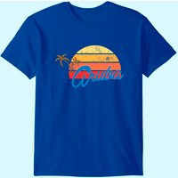 T-Shirt Vintage Aruba pour Hommes en Noir — T-shirts pour hommes