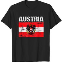 Austrian Flag Vienna Land T-Shirt for Men — Mens T Shirts