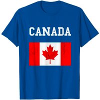 Canada Flag Roots Maple Leaf T-Shirt for Men