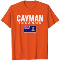 Cayman Islands Flag T Shirt for Men