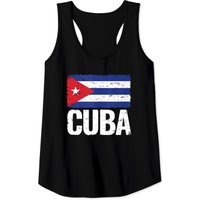 Cuba Inspired Flag Men's Tank Top