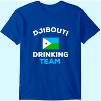 T-shirt Équipe de Boisson Djibouti Drapeau du Pays pour Hommes — T-shirts pour hommes