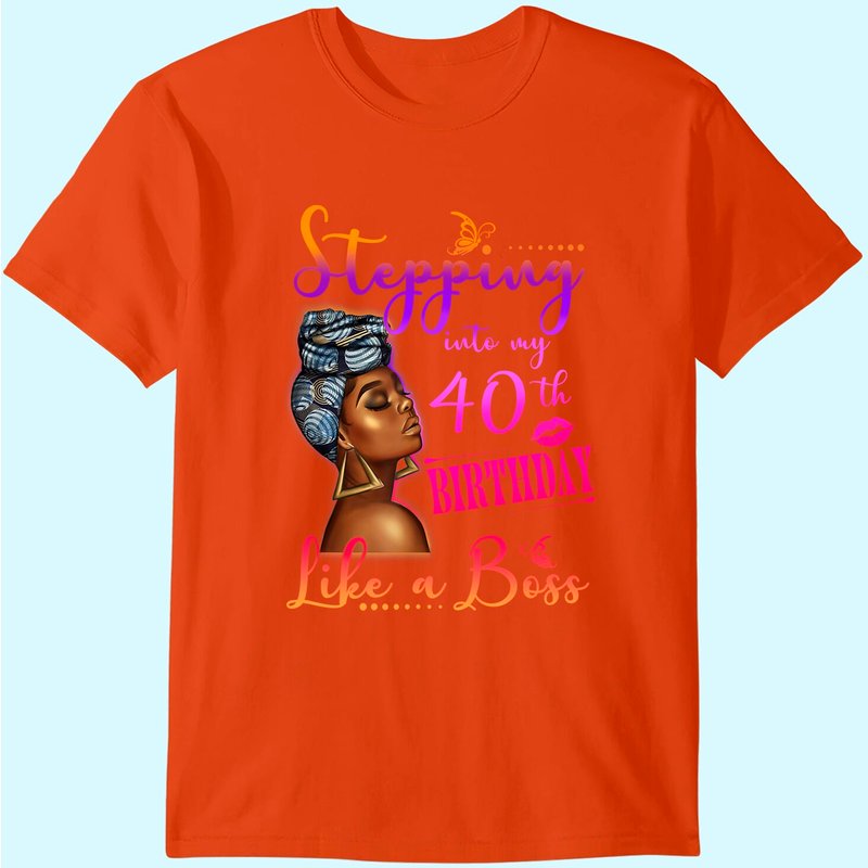Stepping Into My 40th Birthday 1983 T-Shirt for Men — Mens T Shirts