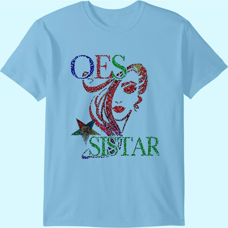 Order Of The Eastern Star OES Sistar Ritual Ring Masonic T-Shirt