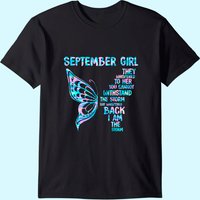 T-Shirt Papillon Anniversaire de Septembre pour Hommes — T-shirts pour hommes