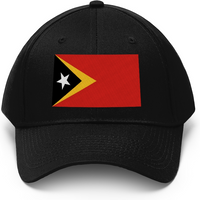 Casquette de baseball avec le drapeau de l'Est Timor - Night Butterfly — Casquette de baseball