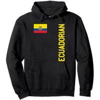 Ecuadorian Flag and Roots Pullover Hoodie for Unisex — Mens Hoodies