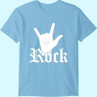 Rock Hand Symbol Men's T-Shirt