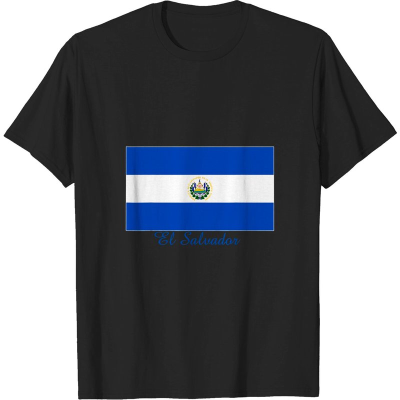 T-shirt Souvenir Drapeau El Salvador pour Hommes — T-shirts pour hommes