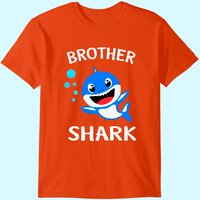 T-shirt pour hommes Brother Shark Gift - Ensemble familial noir — T-shirts pour hommes