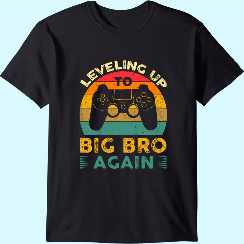 T-shirt Vintage Cadeau Niveau Supérieur Pour Grand Frère — T-shirts pour hommes