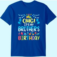 T-shirt d'anniversaire pour frère par Printerval