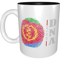 Ceramic Coffee Mug Its In My DNA Eritrea Flag — Mugs & Tumblers