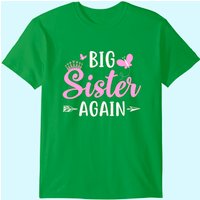 T-shirt Grand Sœur Encore Frère Sœur Aînée Flèche & Papillons — T-shirts pour hommes