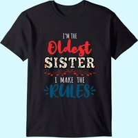 Je suis la plus vieille sœur, je fais les règles - T-shirt pour hommes — T-shirts pour hommes