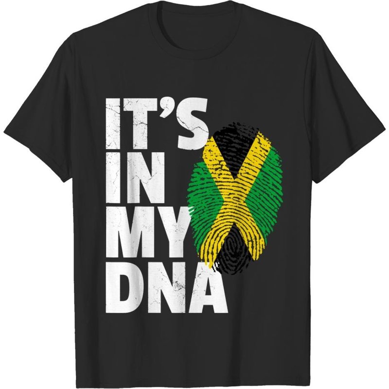T-shirt pour hommes It's In My DNA Drapeau de la Jamaïque — T-shirts pour hommes