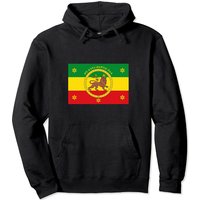 Hoodie à Capuchon Selassie Drapeau Impérial Lion de Juda — Sweats à capuche pour hommes