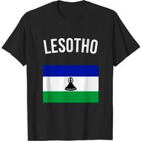 T-Shirt Vacances Fierté Drapeau du Lesotho pour Hommes — T-shirts pour hommes