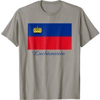 T-Shirt Souvenir Drapeau du Liechtenstein pour Hommes — T-shirts pour hommes
