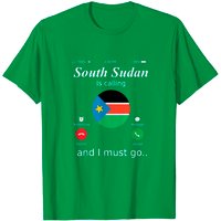 South Sudan Is Calling South Sudan Flag T-Shirt for Men — Mens T Shirts
