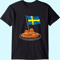T-shirt Voyage Suède Boulettes de Viande pour Hommes — T-shirts pour hommes
