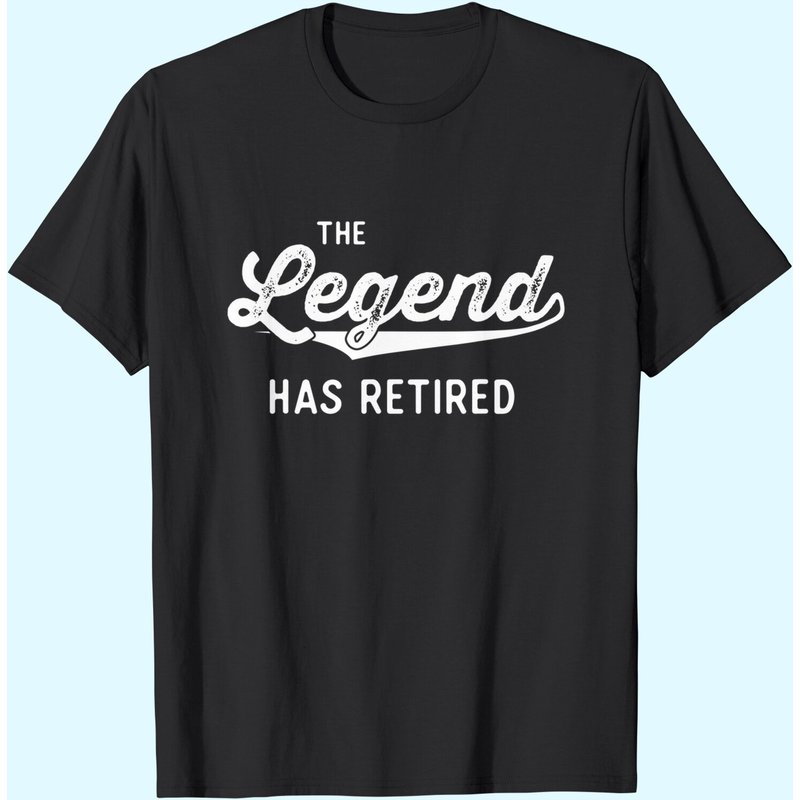 T-Shirt Retraite La Légende a Pris Sa Retraite pour Hommes — T-shirts pour hommes
