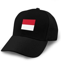 Casquette Unisexe Drapeau de Monaco — Casquette de baseball