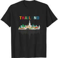 T-shirt Thailand pour hommes en noir — T-shirts pour hommes