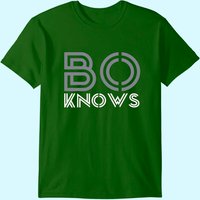 T-Shirt Bo Knows pour hommes en noir — T-shirts pour hommes